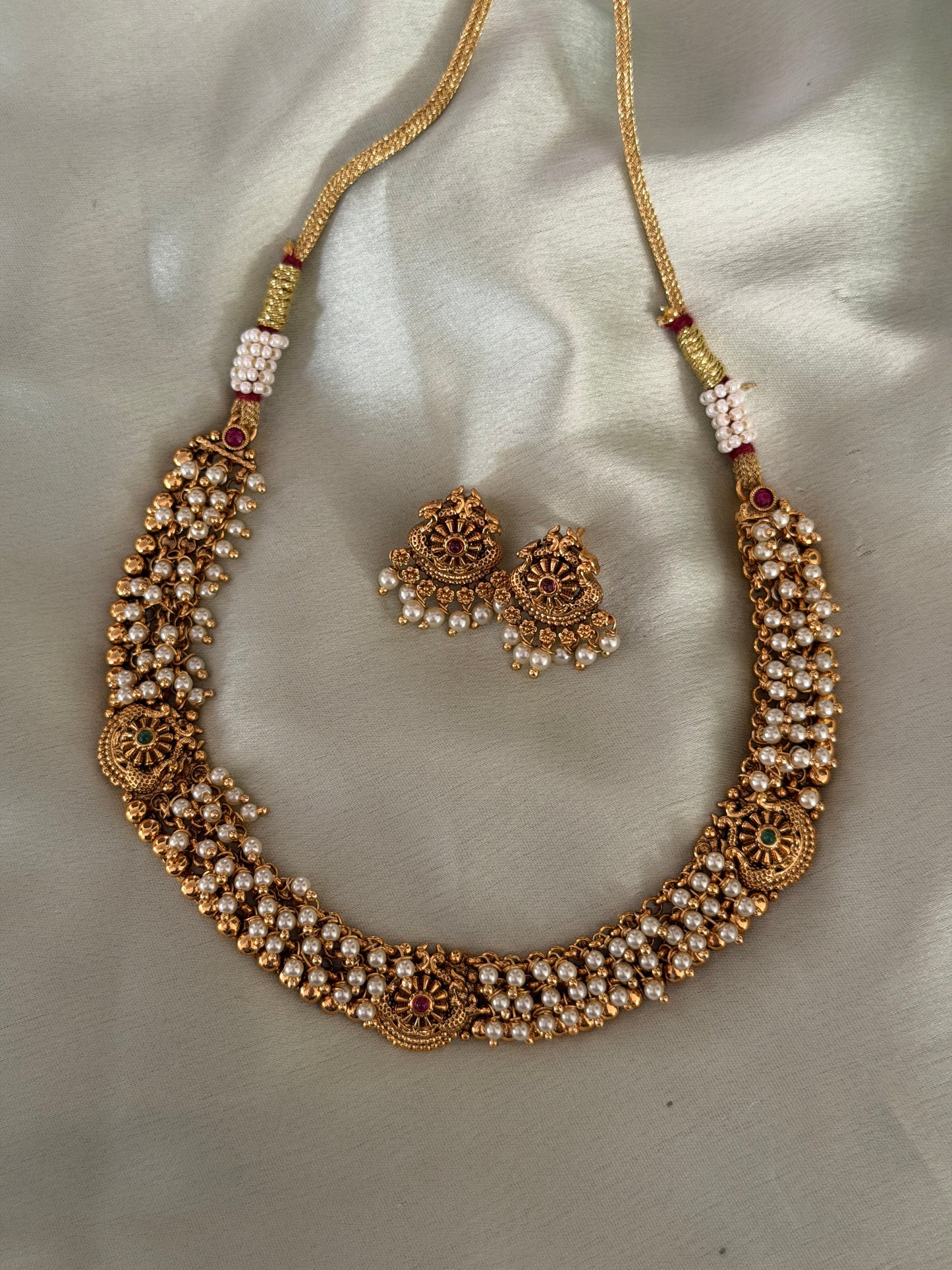 Zoya AD Bridal Choker Set