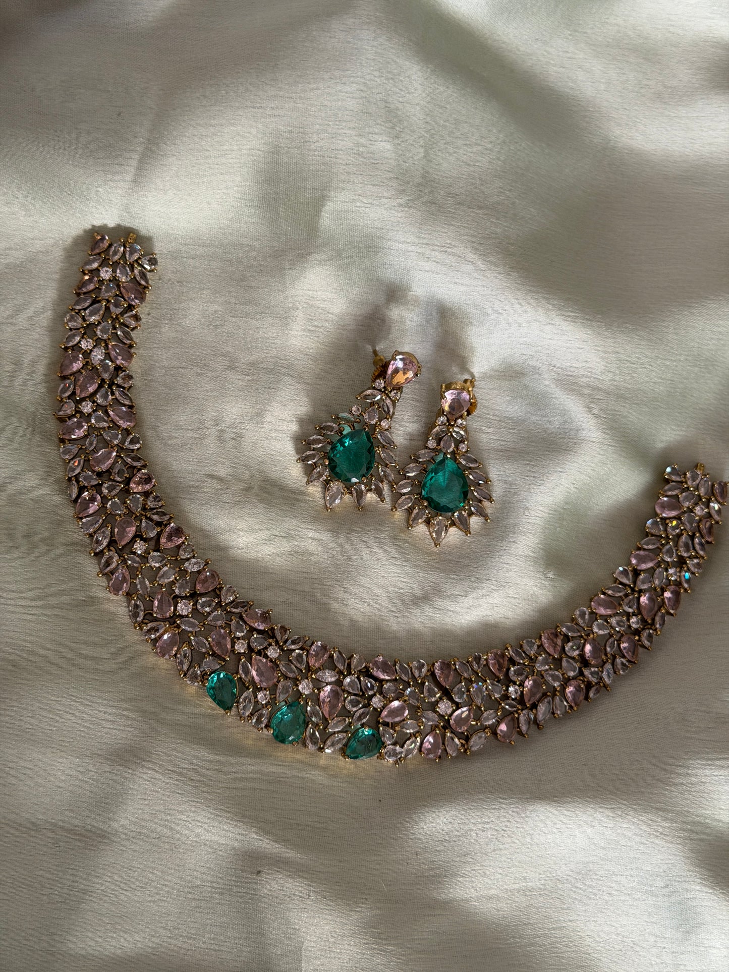 Alina AD Crystal Necklace